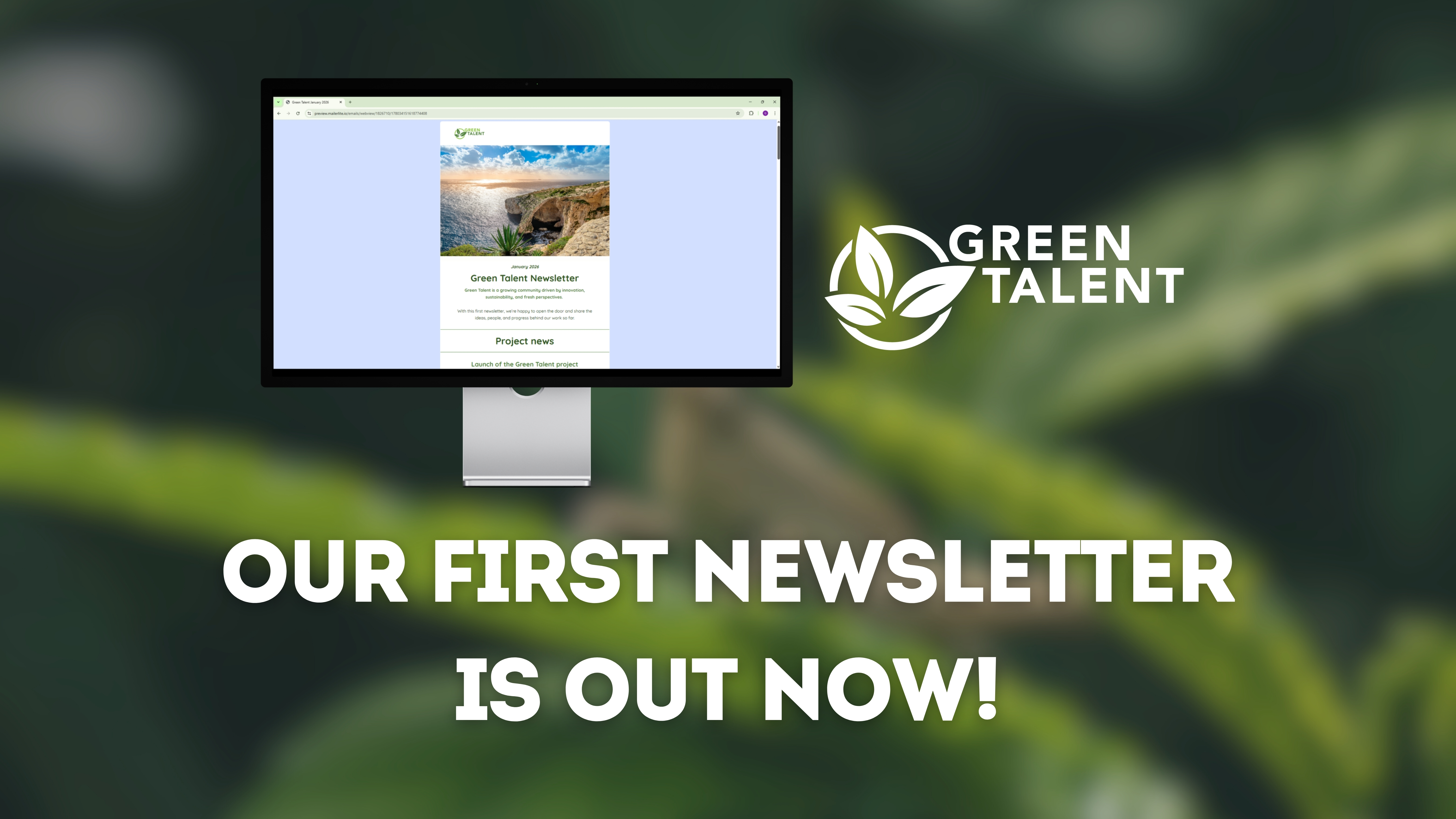 Featured image for: The first Green Talent newsletter is out now