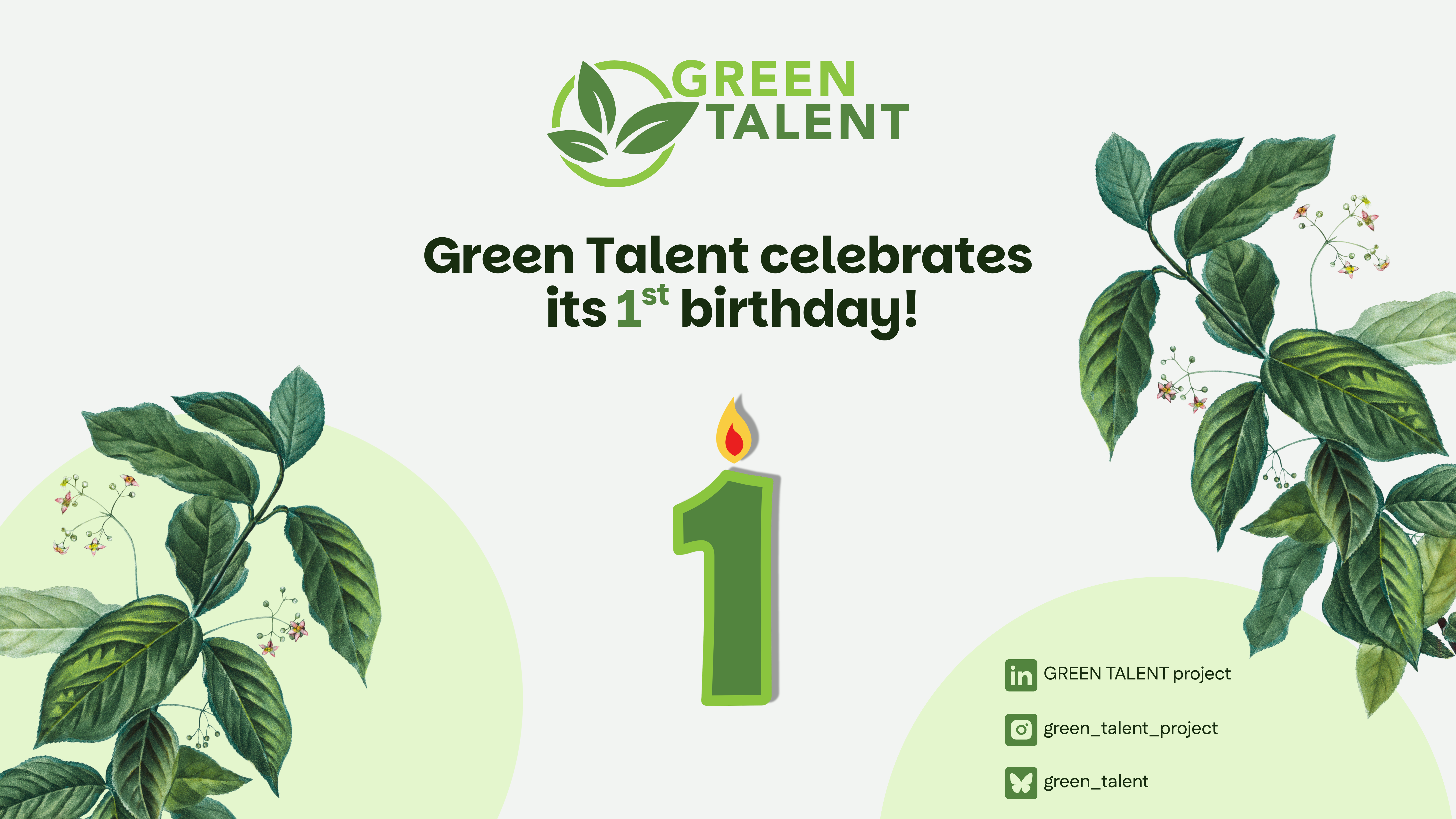 Featured image for: Green Talent celebrates its 1st birthday!